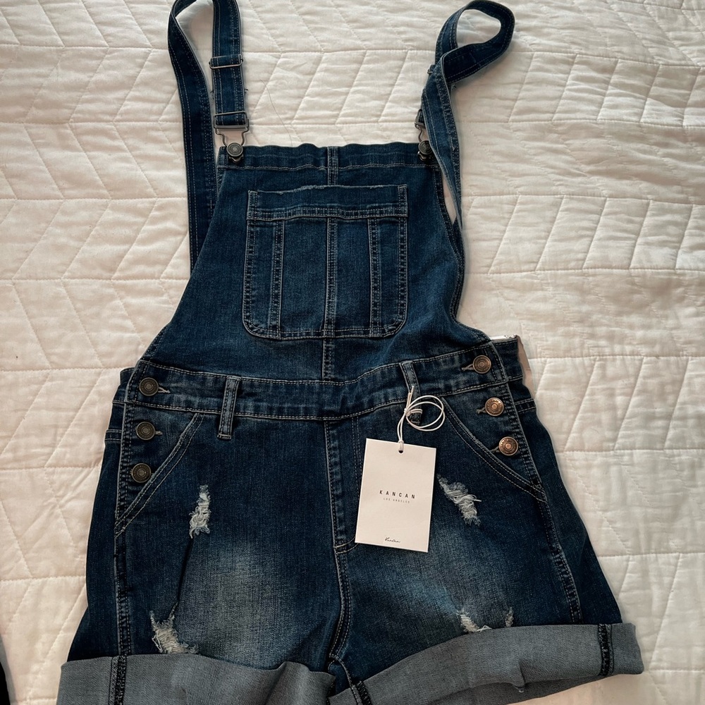 Kancan overall shorts